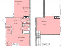 3-к квартира, 95.86 м&sup2;, 8/8 эт.